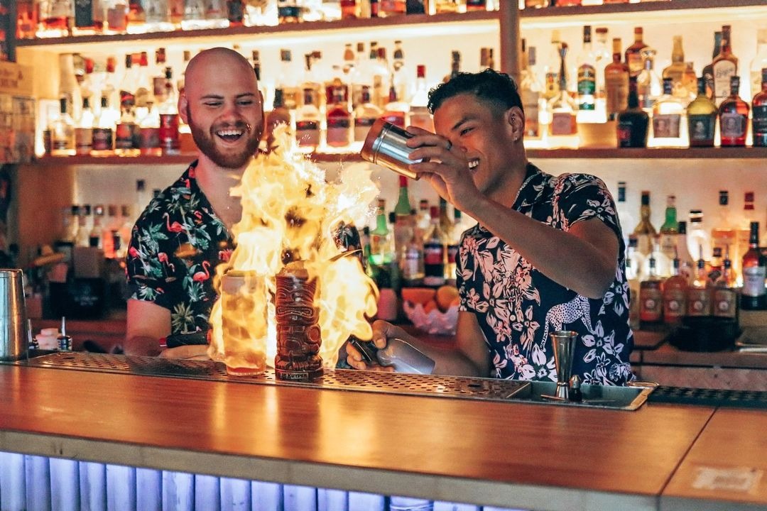 Flamingos Tiki Bar